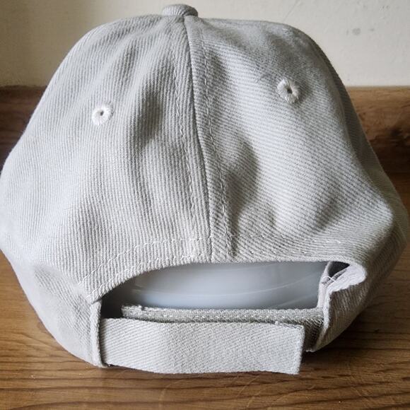 Los Angeles Rams Baseball Cap Embroidered Logo Adjustable Strap Tan Adult - Picture 5 of 9